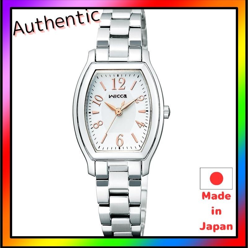 [Direct from Japan][CITIZEN]CITIZEN WATCH wicca Wicca Solar Tech Simple Adjust KH8-713-11 Ladies