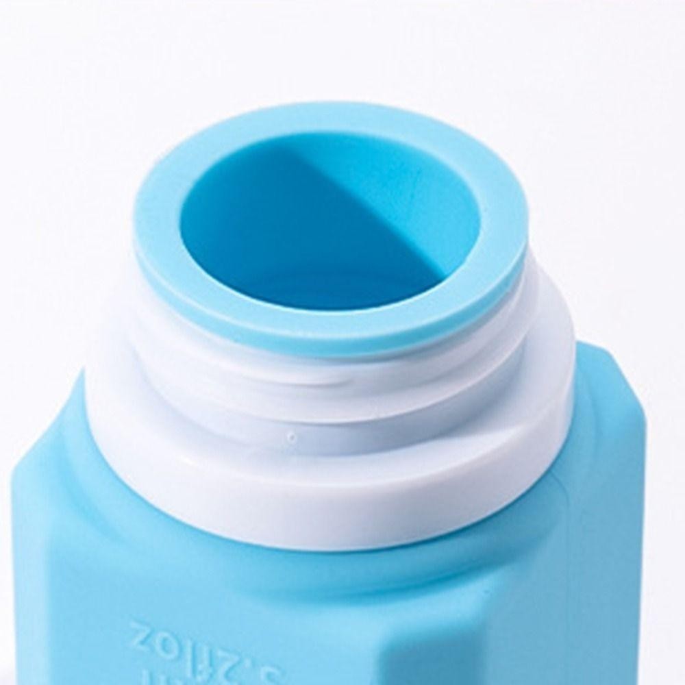 Uumir ขวดรีฟิลซิลิโคน,ภาชนะโลชั่นความจุขนาดใหญ่ 60/90ML,บีบดีไซน์ที่มองเห็นได้แชมพูเดินทางย่อย