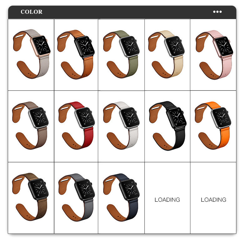 สายนาฬิกาข้อมือหนัง สําหรับ iWatch band 44 มม. 45 มม. 41 มม. 40 มม. 49 มม. 42 มม. 38 มม. 45 44 มม. correa bracelet iWatch series 3 4 6 SE 7 8 ultra