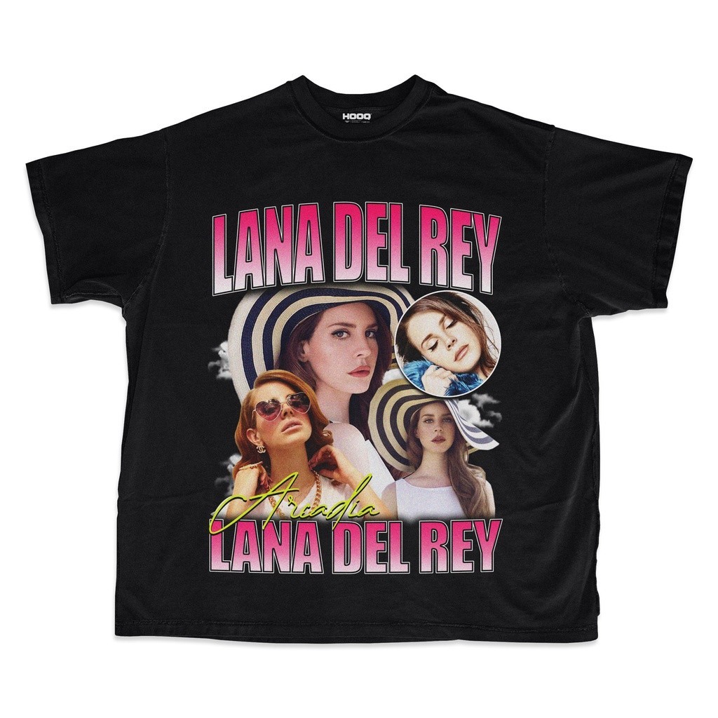 POP TSHIRT Lana Del Rey เสื้อยืด โอเวอร์ไซซ์ สไตล์วินเทจ - Arcadia/Lana Del Rey