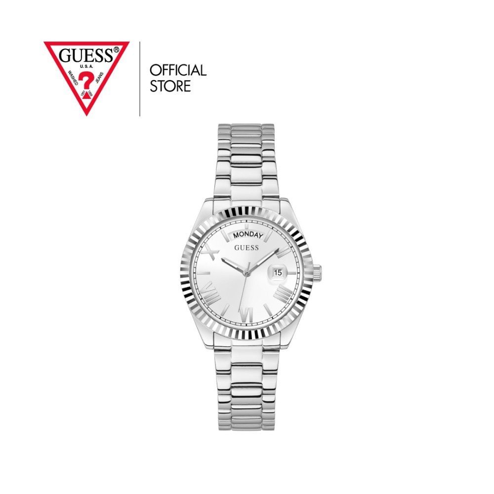 GUESS นาฬิกาข้อมือผู้หญิง รุ่น GW0308L1 สีเงิน
