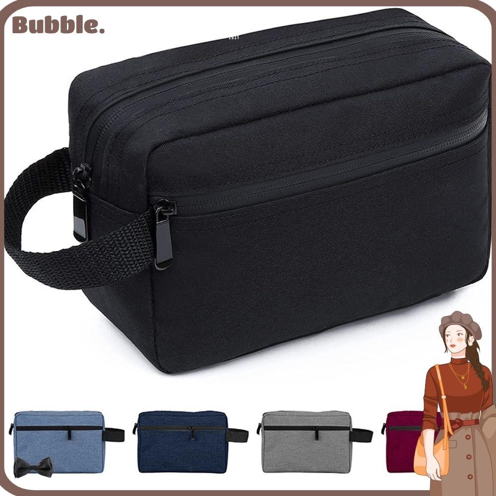 Bubble กระเป๋าเครื่องสําอาง กระเป๋าแฟชั่น อิเล็กทรอนิกส์ ดิจิทัล ผ้าแคนวาส กันฝุ่น