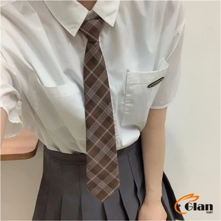 Glanxuan เนคไทแฟชั่นสำเร็จรูป โบว์นักเรียนญี่ปุ่น JK ปรับขนาดได้ necktie