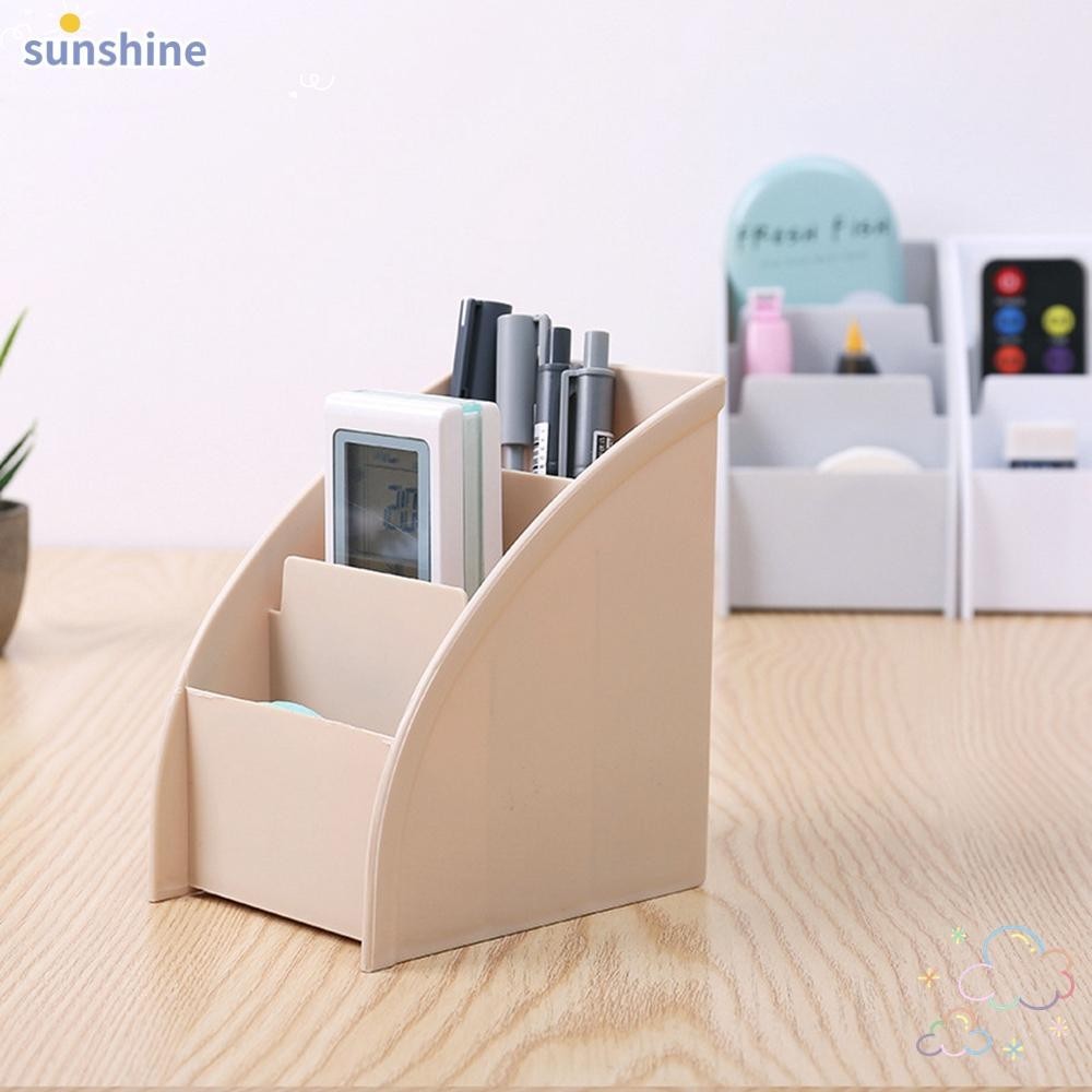 Ssunshine กล่องรีโมตคอนโทรล 3 ช่อง 3 สี สําหรับบ้าน ออฟฟิศ เครื่องเขียน