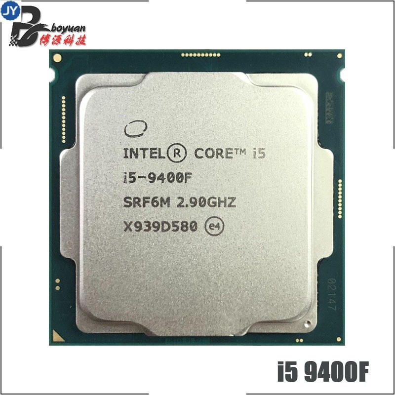 โปรเซสเซอร์ CPU Intel Core i5-9400F i5 9400F 2.9 GHz Six-Core Six-Thread 9M 65W LGA 1151
