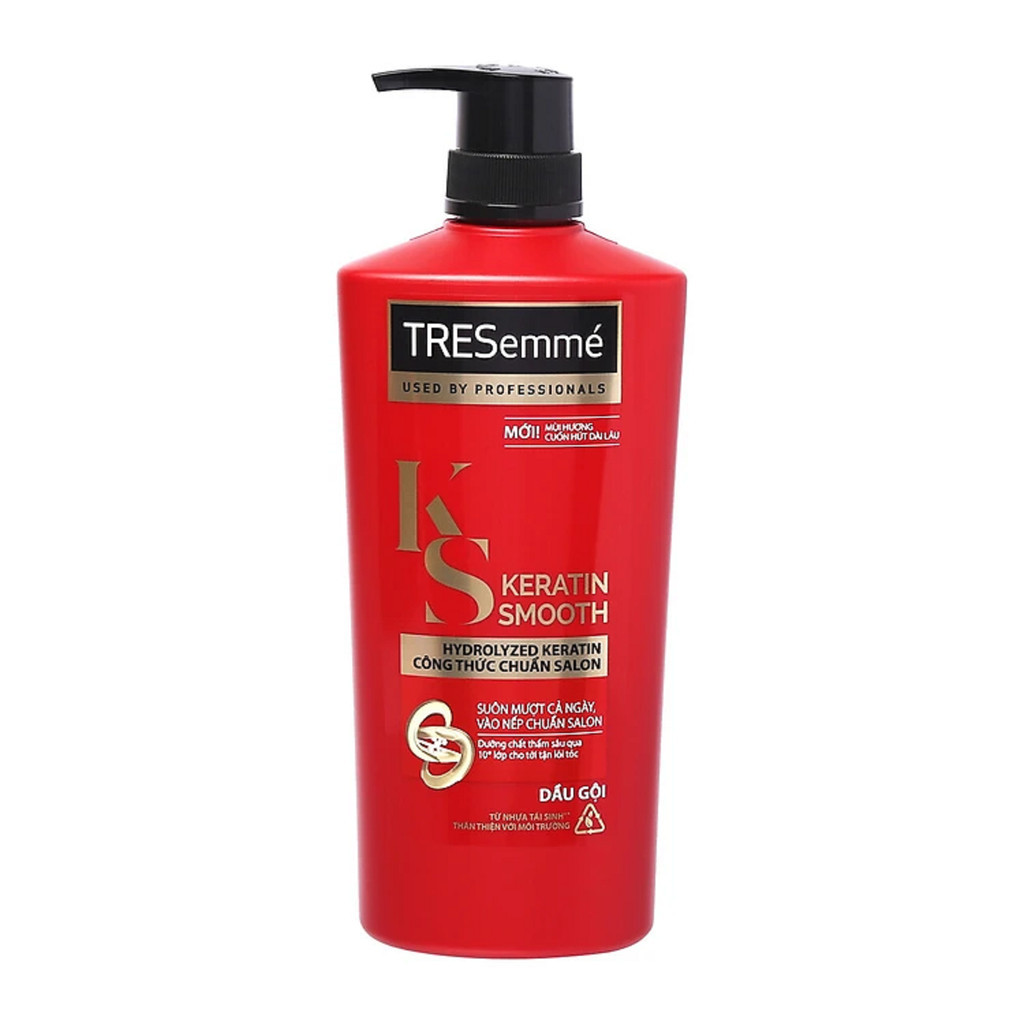 Tresemme Keratin Smooth Shampoo Into Salon Standard Smooth Folds 640g /850g