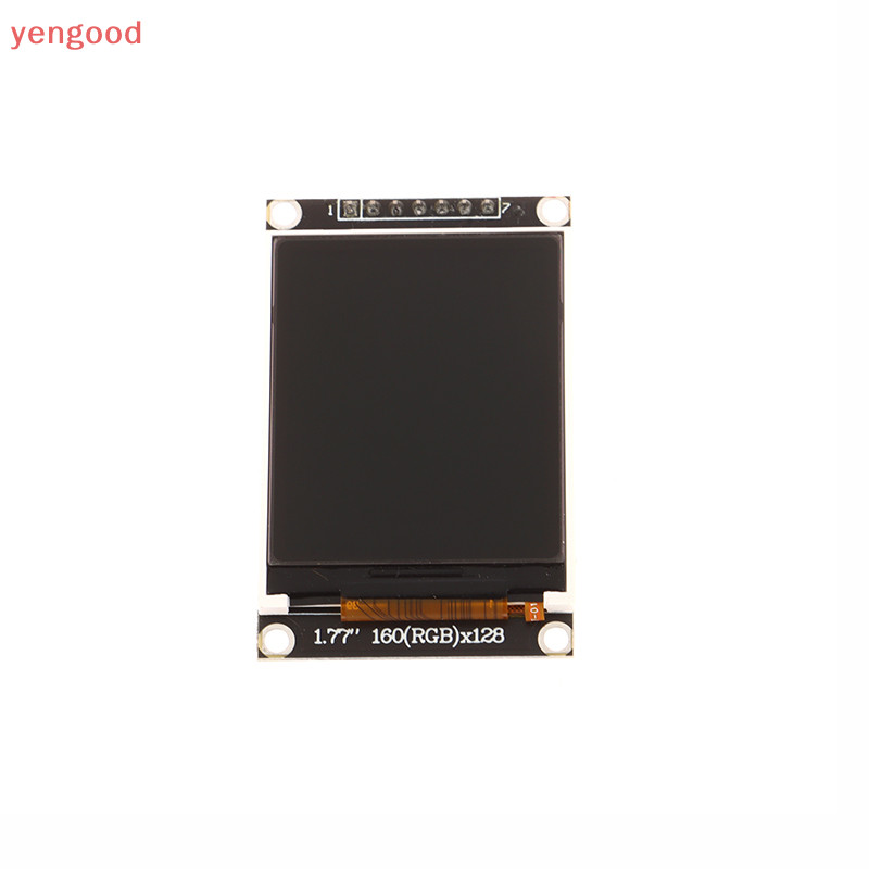 (YGD) โมดูลจอแสดงผล LCD TFT SPI 1.77 นิ้ว 128160 พาวเวอร์ซัพพลาย OLED 3.3V แบบเปลี่ยน