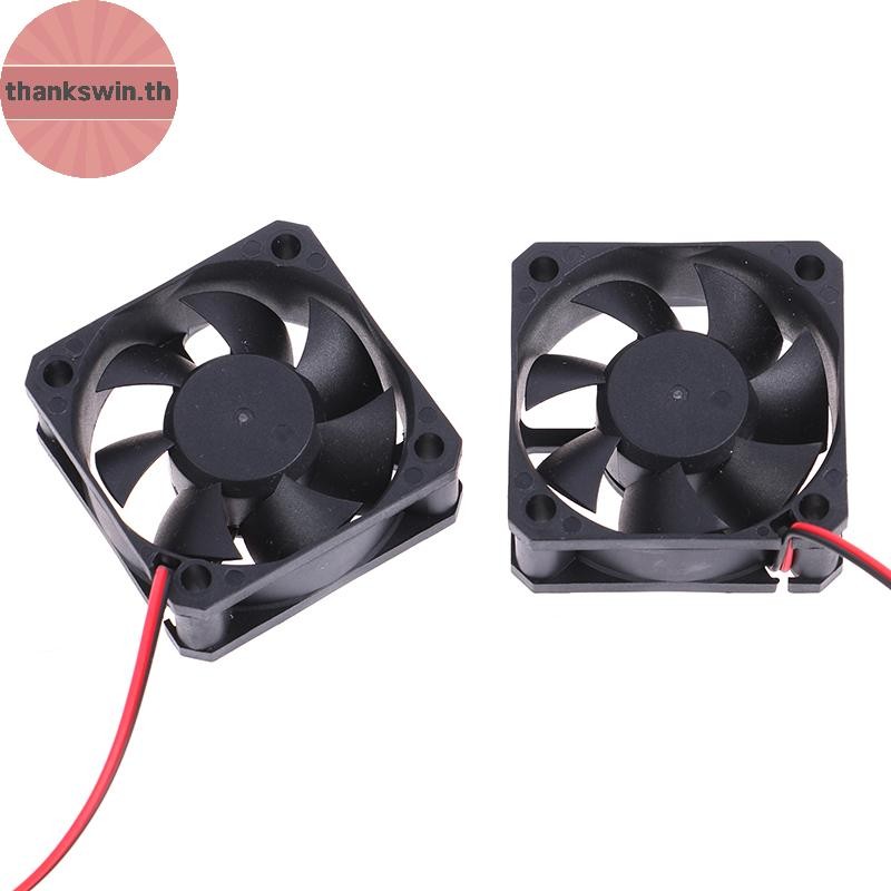 Thankswin 5020 5V/12V/24V 50*50*20 มม.2 สาย 2 พินเซิร์ฟเวอร์อินเวอร์เตอร์พัดลมระบายความร้อน th