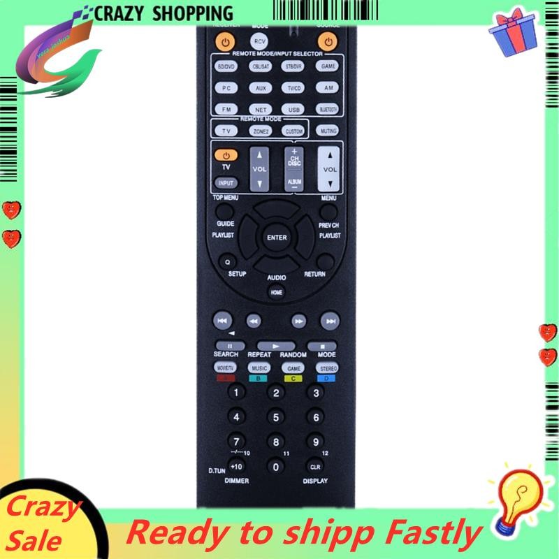 Rc-879m รีโมทคอนโทรลสําหรับ Onkyo TX-NR535 TX-SR333 HT-R393 HT-S3700 Power Emplifier ตัวรับสัญญาณ AV