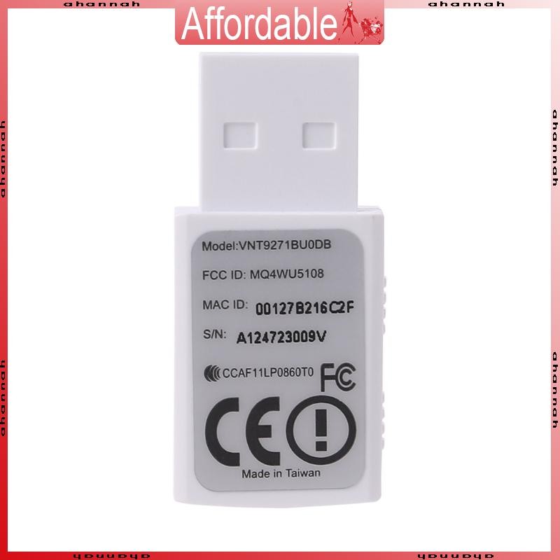 Ah Atheros AR9271 ชิปเซ็ต ROS USB Card WiFi Adapter สําหรับ Windows7 8