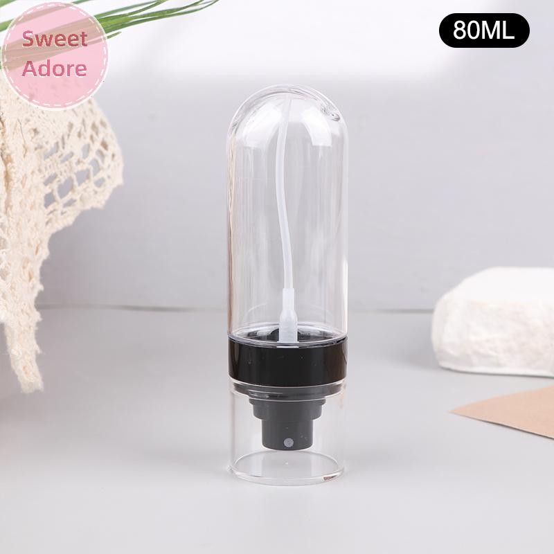 Sweetadore 30/60/80/100ml Fine Mist ขวดพลาสติก Bottl โลชั่นปั๊ม Travel น้ําหอมขวดน้ํา Refill TH