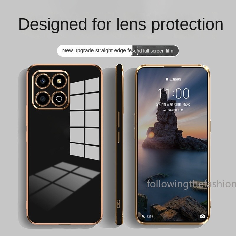 สําหรับ Honor X7D 2025 Honor X7d X 7d Honor X7d X7c X9d X9c X9c สมาร์ท 4G 5G Elegant เคสโทรศัพท์ขอบต