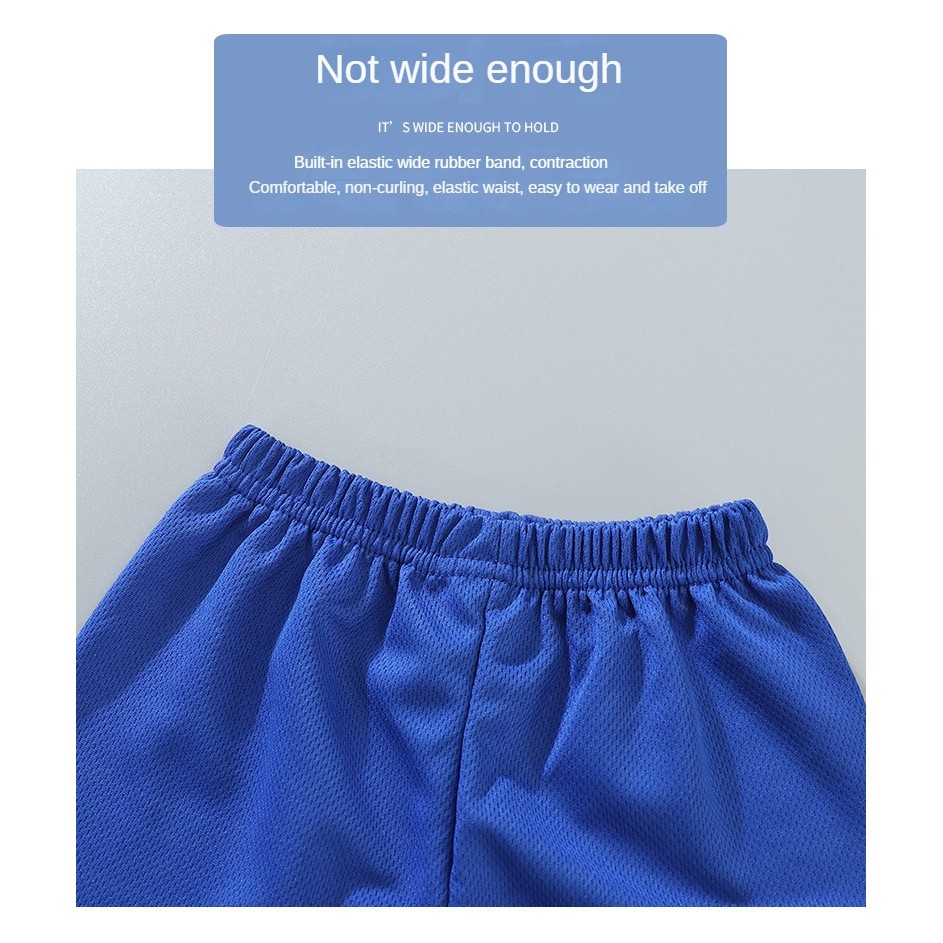 ชุดกีฬาฤดูร้อนระบายอากาศสำหรับเด็กผู้หญิงอายุ 1-10 ปี เสื้อยืดแขนสั้นสำหรับเด็กผู้ชาย ชุดฟุตบอลน้ำหนักเบา สไตล์เด็ก - รูปที่ 6