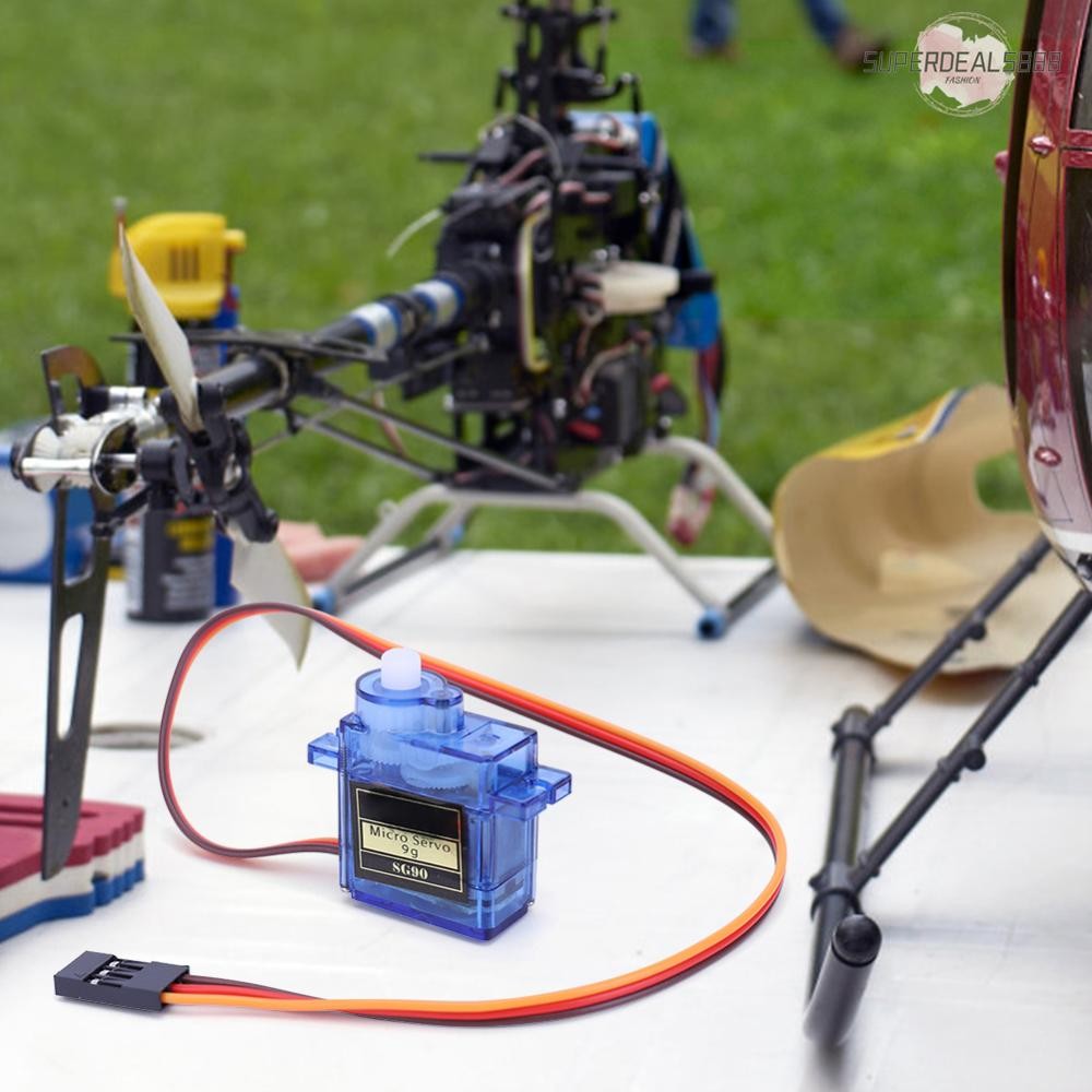 Sg90 9G Micro Digital Servo Motor Fixed-Wing สําหรับเครื่องบิน Aeroplane Helicopter H [SuperDeals888