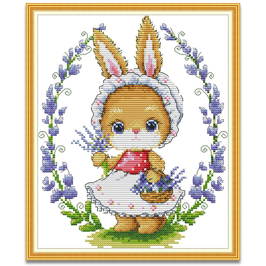 ปักครอสติส กระต่าย สัตว์ ปักครอสติช 14/11CT