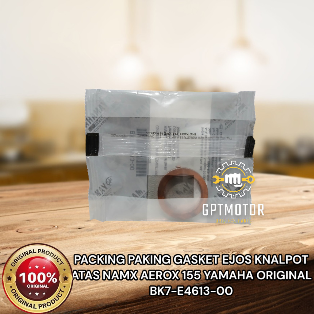 บรรจุ PAKING GASKET EJOS UPPER EXHAUST NAMX AEROX 155 YAMAHA ORIGINAL BK7-E4613-00