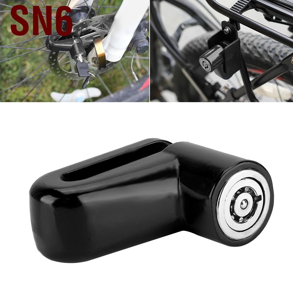 SN6 เบรกล็อคล้อดิสก์ใบพัดต่อต้านการกัดกร่อนต่อต้านการกัดกร่อนขนาดเล็กเหมาะสำหรับการรักษาความปลอดภัยร