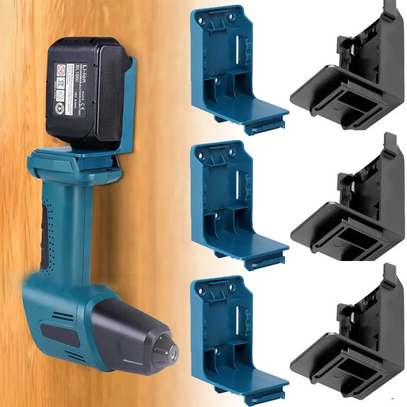 1/3 ชิ้นแบตเตอรี่เครื่องมือผู้ถือแบตเตอรี่ Wall Mount สำหรับ Makita/DEWALT/Milwaukee 18V แบตเตอรี่ Rack เครื่องมือ