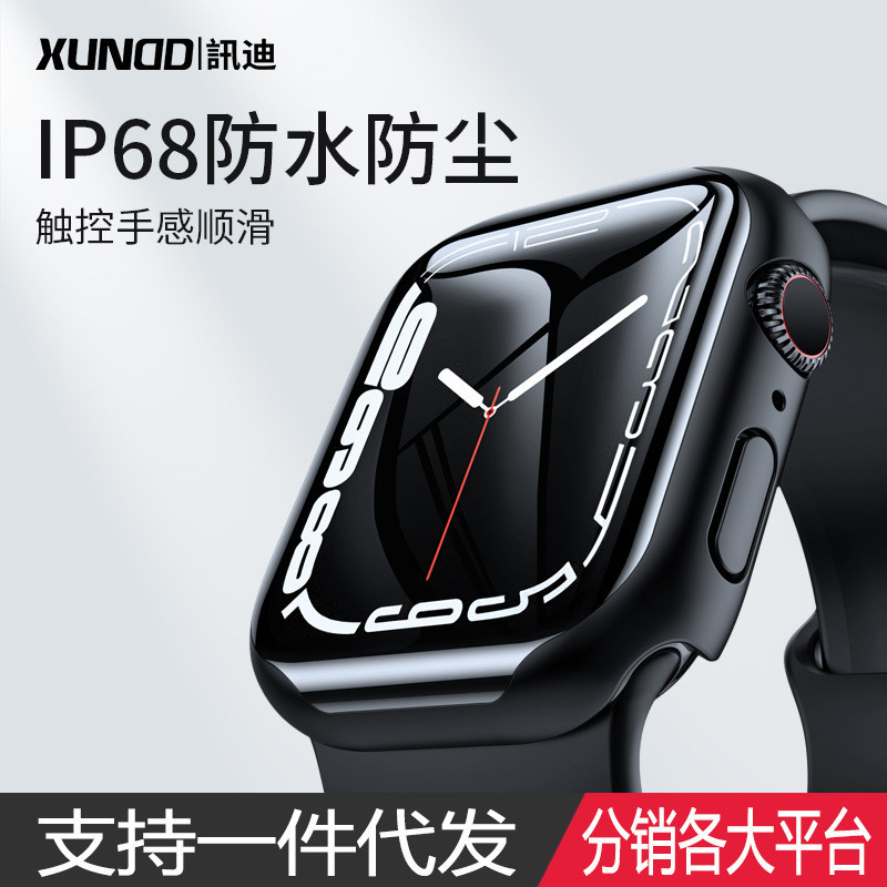 X Xundi เคสนาฬิกาข้อมือ กันน้ํา กันฝุ่น สําหรับ Apple Watch iwatch7 applewatch7 6 5