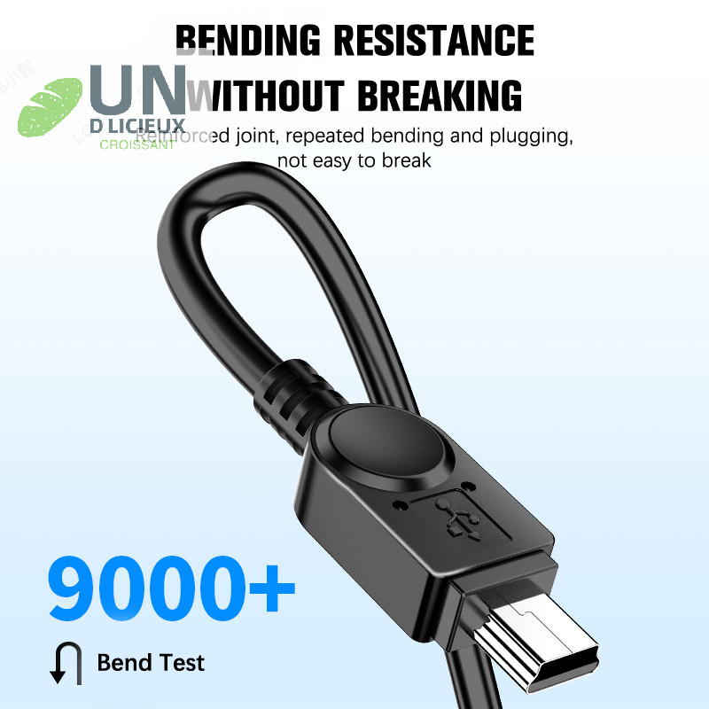 Good สายชาร์จ USB ขนาดเล็ก เป็น USB ชาร์จไว สําหรับเครื่องเล่น MP3 MP4 DVR GPS กล้องดิจิทัล HDD Mini USB V3 1 ชิ้น