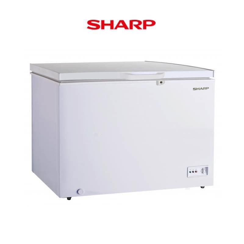 SHARP Chest Freezer ตู้แช่แข็งชาร์ป ขนาด 435 ลิตร รุ่น SJ-CX450T-W