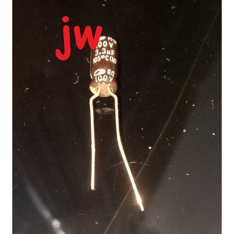 PART TOOL Elco Elco 1uF 2.2uF 3.3uF 4.7uF 10uF 22uF 100uF 50v 100v - 1uF 50 โวลต์