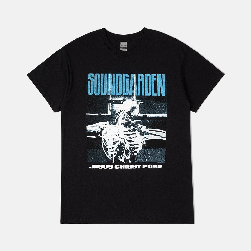 [HOT] Soundgarden - เสื้อยืด Jesus Christ Pose