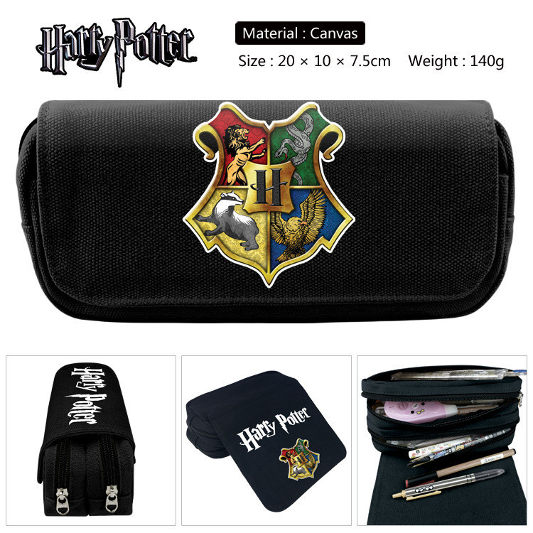 Hogwarts กล่องดินสอ กระเป๋าสตางค์ ลายแฮร์รี่พอตเตอร์ สําหรับนักเรียน