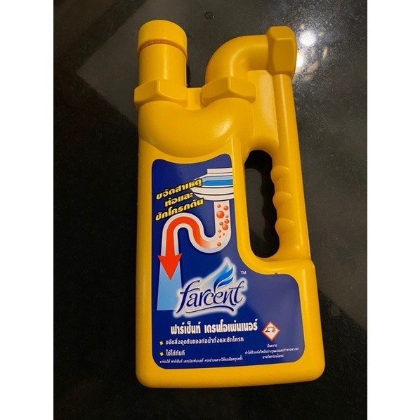 น้ำยาขจัดท่อตันท่อน้ำทิ้ง FARCENT 1,000 มล. UNBLOCK DRAIN 1000ML FARCENT แก้ปัญหาท่อน้ำทิ้งอุดตัน ท่อตัน อ่างล้างจานตัน ราคา ถูกที่สุด ดีลบีเคเค แกลเลอรีภาพที่ 4