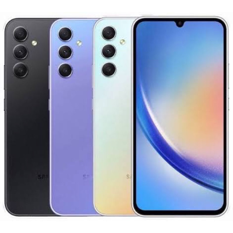 Samsung A34 5G เเบตเตอรี 5000 am RAM 8GB ROM 128 ชาร์จไว 25W A54 5G [c74unhg3ax]