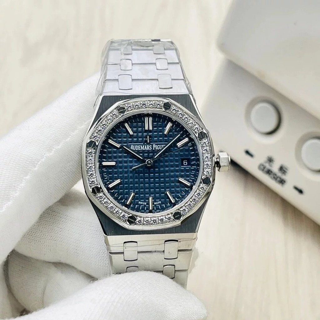 Jf Aibi Royal Oak Series นาฬิกาข้อมืออัตโนมัติ ขนาด 34 มม. 9015 เป็น Calibre 5800