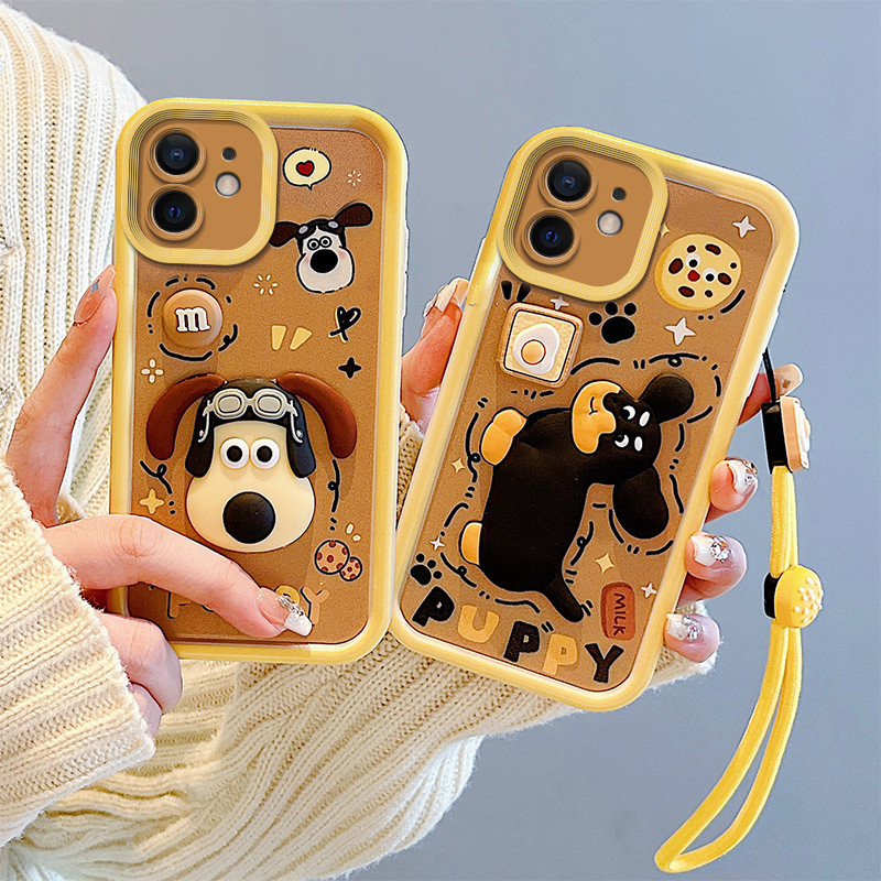 เคส iphone 12 เคส iphone 11 เคสโทรศัพท์มือถือ ลายตาสวรรค์ 3D พร้อมตุ๊กตา สําหรับ