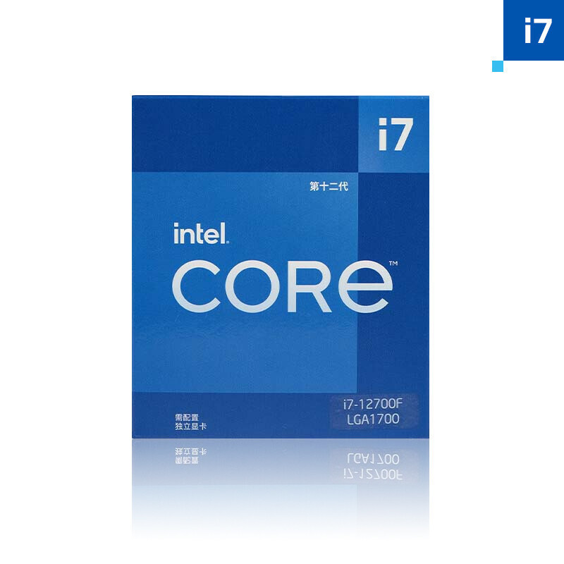 12-Generation Core I7-12700F Computer Processor 12-Core 20-Thread 25M Three-Level Cache Desktop Cpu