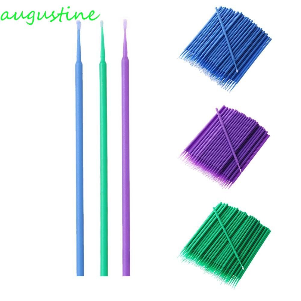 Augustine แปรงปากกาทัชอัพ ขนาดเล็ก หลากสี สําหรับซ่อมแซมสีรถยนต์ 100 ชิ้น ต่อล็อต