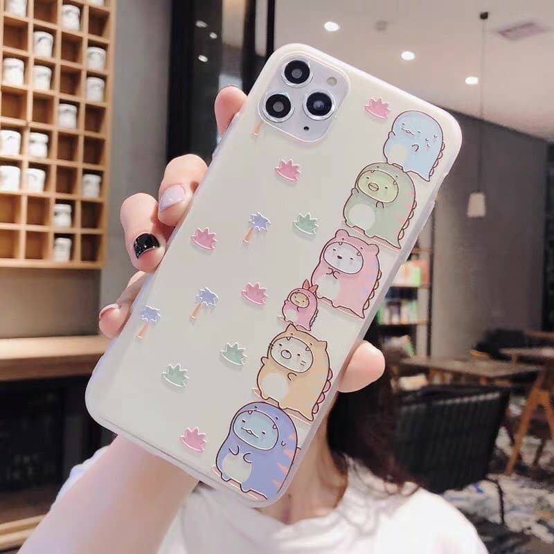 -ถูกที่สุด-เคสซิลิโคน สกรีนลายการ์ตูนน่ารัก TPU นิ่ม ใช้สำหรับIPทุกรุ่น #416
