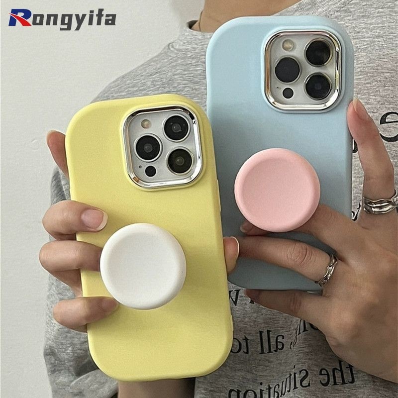 เคสโทรศัพท์มือถือ พร้อมขาตั้ง สีมาการอง สําหรับ OPPO Reno 11 10 Pro 8Z 7Z 8 7 Lite 9 Pro 8 5G 7 SE 6 5k 5 4 Pro 4 SE A1 A98 F23 R17 R15Feel TPU เคสด้านหลัง