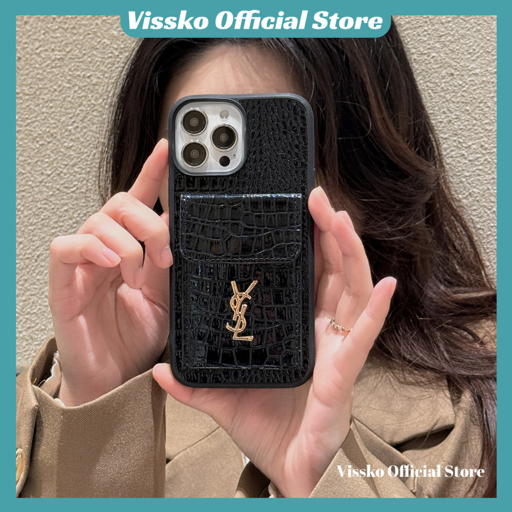 เคสโทรศัพท์มือถือหนัง แบบแข็ง พรีเมี่ยม พร้อมช่องใส่บัตร สําหรับ iPhone 15 Pro Max 14 Pro Max 15 Plus 14 Plus 13 Pro 12 Pro Max 11 Pro XR Xs Max X X 7 8 Plus