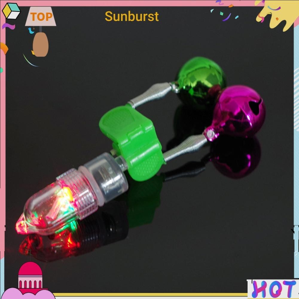โคมไฟ LED อัจฉริยะ เซนเซอร์เตือนปลากินเบ็ด สําหรับตกปลากลางคืน [Sunburst11.th]