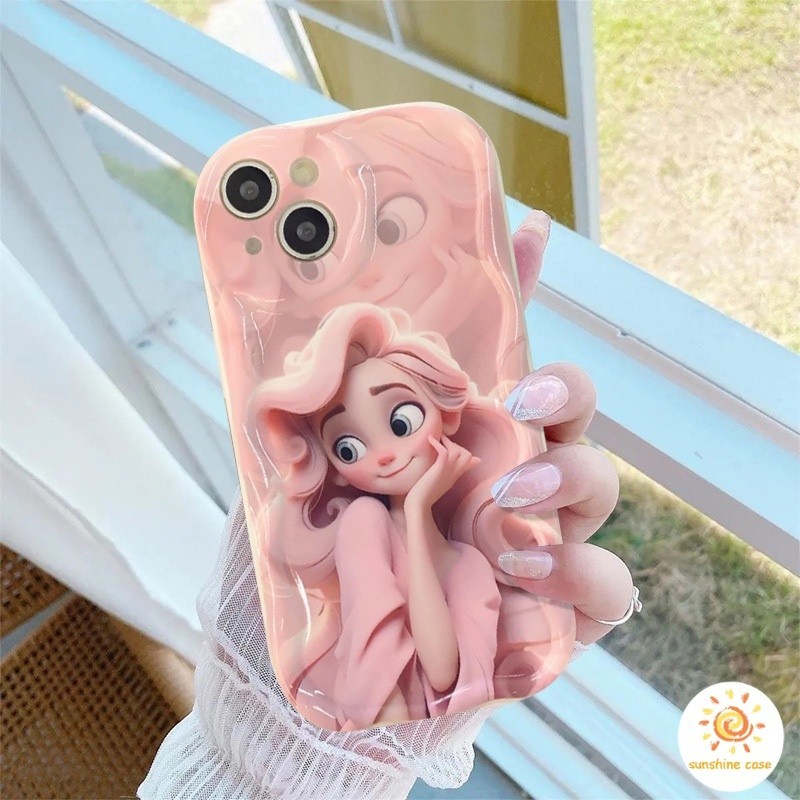 ส่วนลด การ์ตูนน่ารักเจ้าหญิงดิสนีย์กรณีโทรศัพท์ เคส ไอโฟน รูปที่ 4