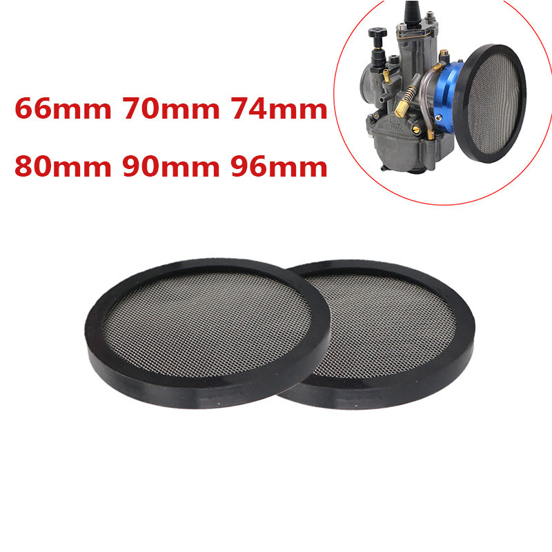 66/70/74/80/90/96mm Motorcycle Carburetor Air Filter Net Velocity Stack Mesh for Carb Air Filter Cup