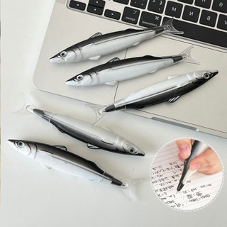 กระเป๋าดินสอ ปากกา เครื่องเขียน ลายปลาปลอม แบบสร้างสรรค์ สํา…