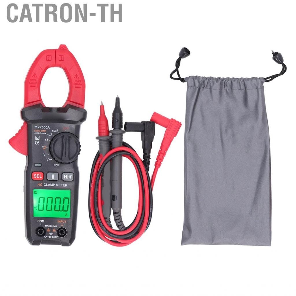 Catron-th Clamp Meter Electrical Voltage Tester Tool For Measurement