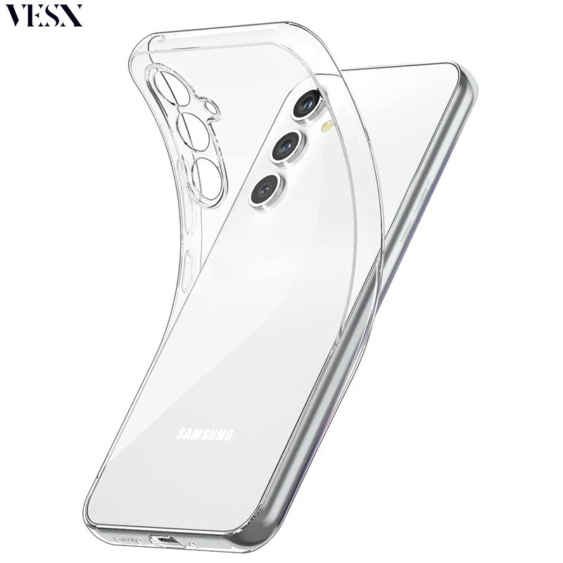 เคสโทรศัพท์ซิลิโคน TPU ใส สําหรับ Samsung ss Galaxy A57 A27 A37 A56 A55 A54 A53 A52 A36 A35 A34 A33 A32 A26 A25 A24 A23 A22 A17 A16 A15 A14 A13 A12 A07 A06 A05 A05s 4G 5G 2026