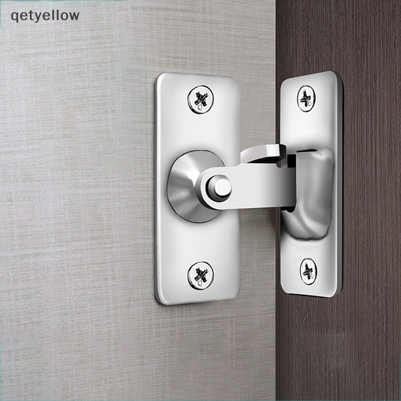 Qetyellow กลอนประตูบานเลื่อน สเตนเลส 90 องศา มุมขวา TH