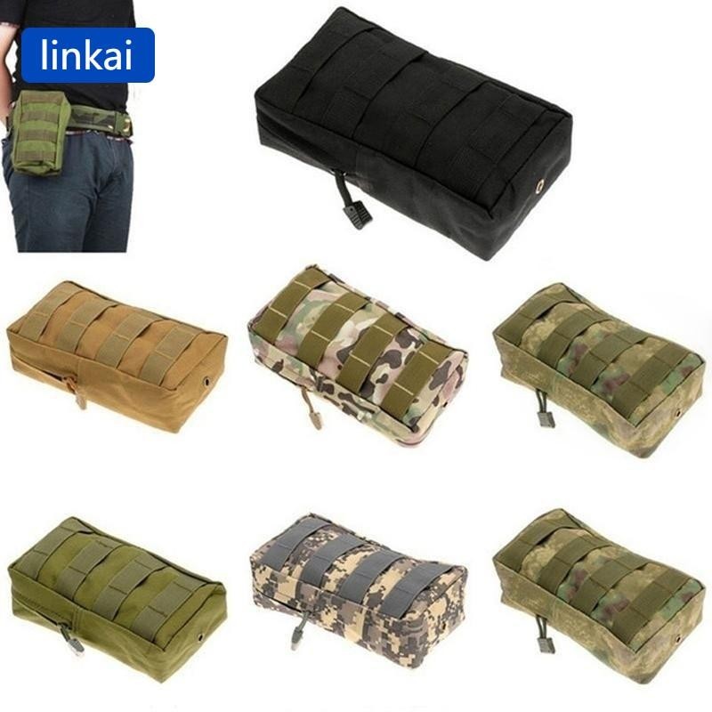 กระเป๋าคาดเอว กระเป๋าใส่เหรียญ มีซิป ขนาดเล็ก สําหรับผู้ชาย HAB<LK>