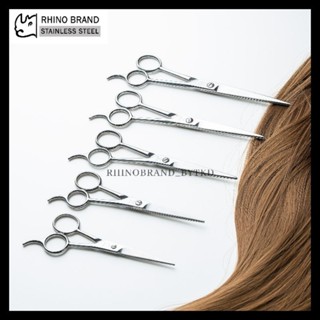 Rhino brand กรรไกร กรรไกรตัดผม กรรไกรตัดผมสแตนเลส อย่างดี คม…