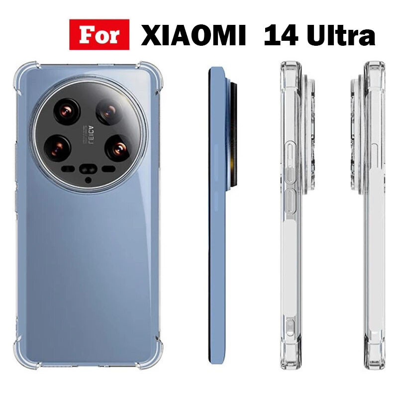 เคสใส ไม่เหลือง mi 14 ultra กันกระแทก ใช้ สำหรับ Xiaomi 14 ultra เสี่ยวมี่ เรดมี่A3 14ultra พร้อมส่ง เคสโทรศัพท์มือถือ