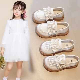 พร้อมส่ง รองเท้าหนัง ขนาดเล็ก ประดับเพชร สไตล์เจ้าหญิง สําหร…