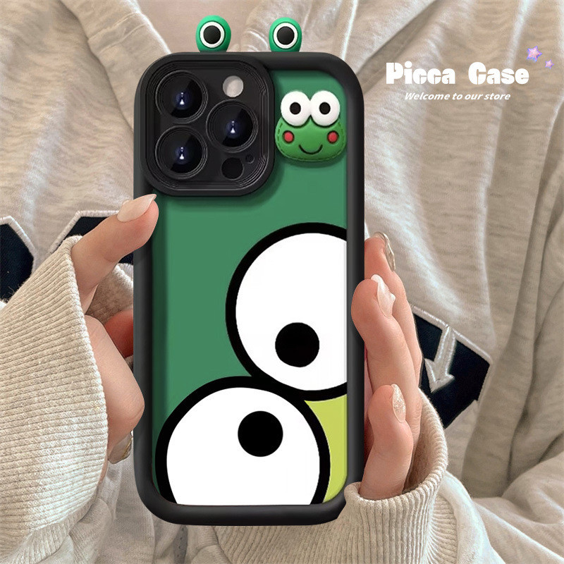 เคสโทรศัพท์มือถือ ลายตุ๊กตากบ 3D น่ารัก สําหรับ Redmi 9 A2 9T 12C 12 10C 13C 9C 10A A1 9A Note 8 10s 10 13 11 12 9 11s Pro Max Poco C55 X5 M3 Mi 12 11 Lite เคสโทรศัพท์มือถือ ลายการ์ตูนหมี สตรอเบอร์รี่