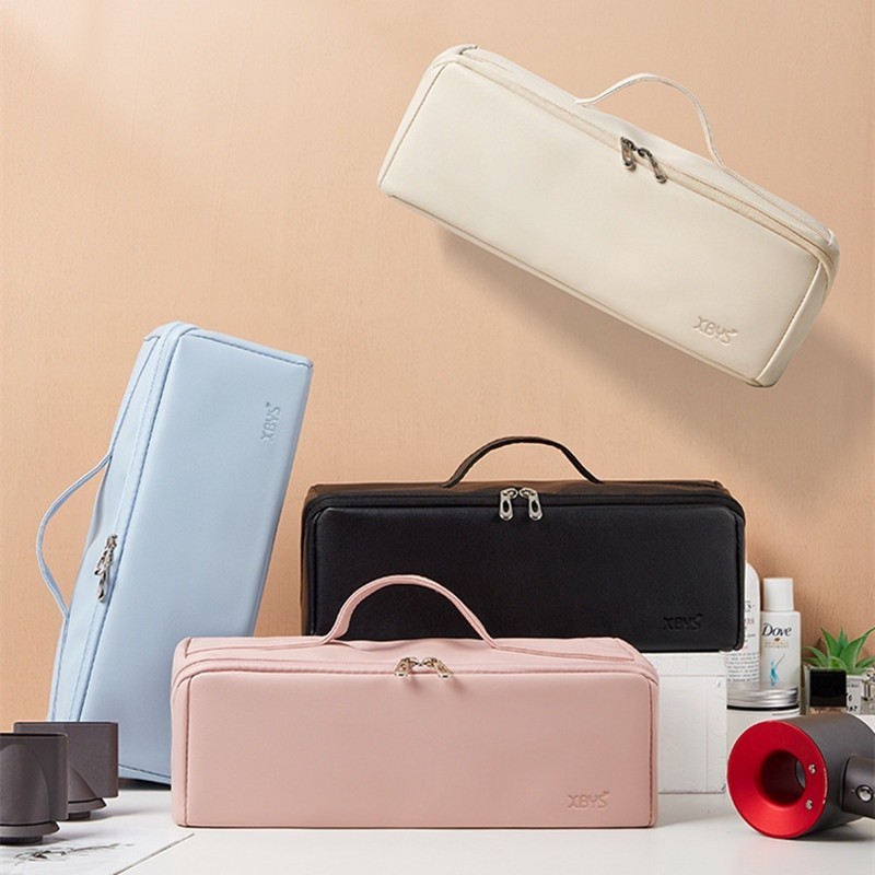 baona/ XBYS กระเป๋าหนัง PU กันน้ํา สําหรับใส่ไดร์เป่าผม Dyson Supersonic Airwrap